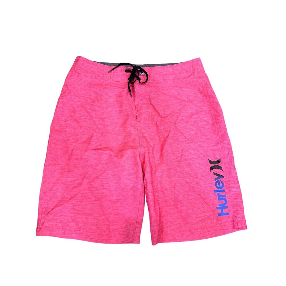 Hurley Men's Wayfarer Swim Boardshorts - Size 29 Pink